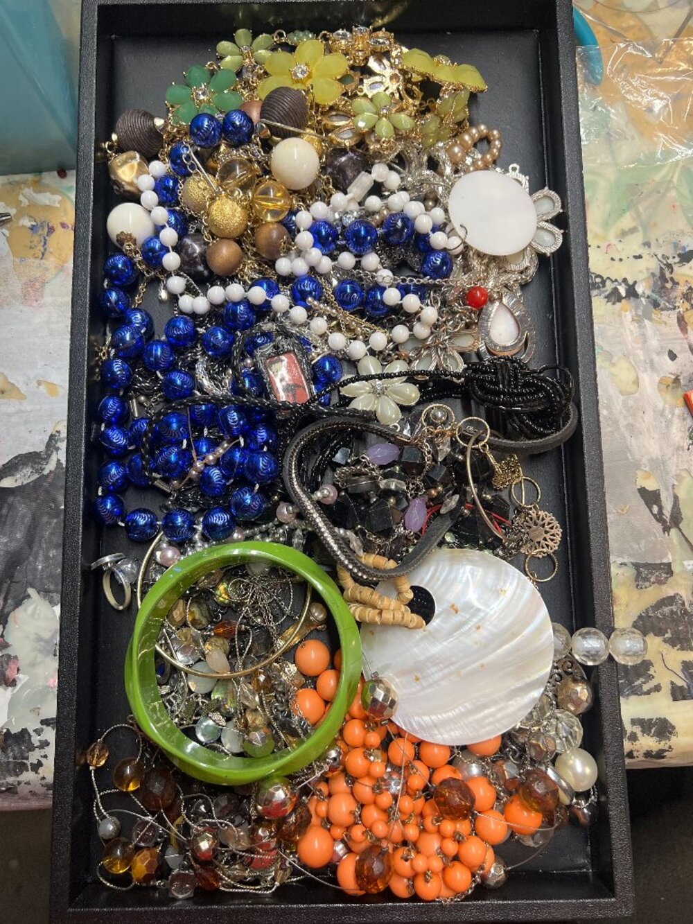 Craft Jewelry Lot DD - 2+ Pounds